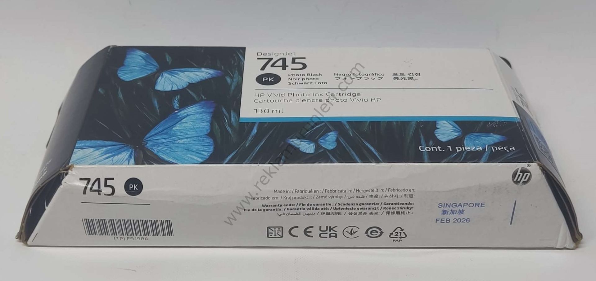 HP F9J98A Photo Black Kartuş 130ml 2026 Tarihli