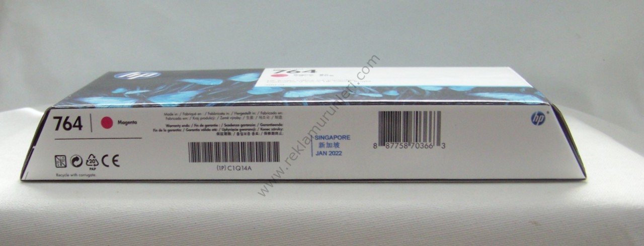 HP C1Q14A Magenta Kartuş 300ml 2022 Tarihli