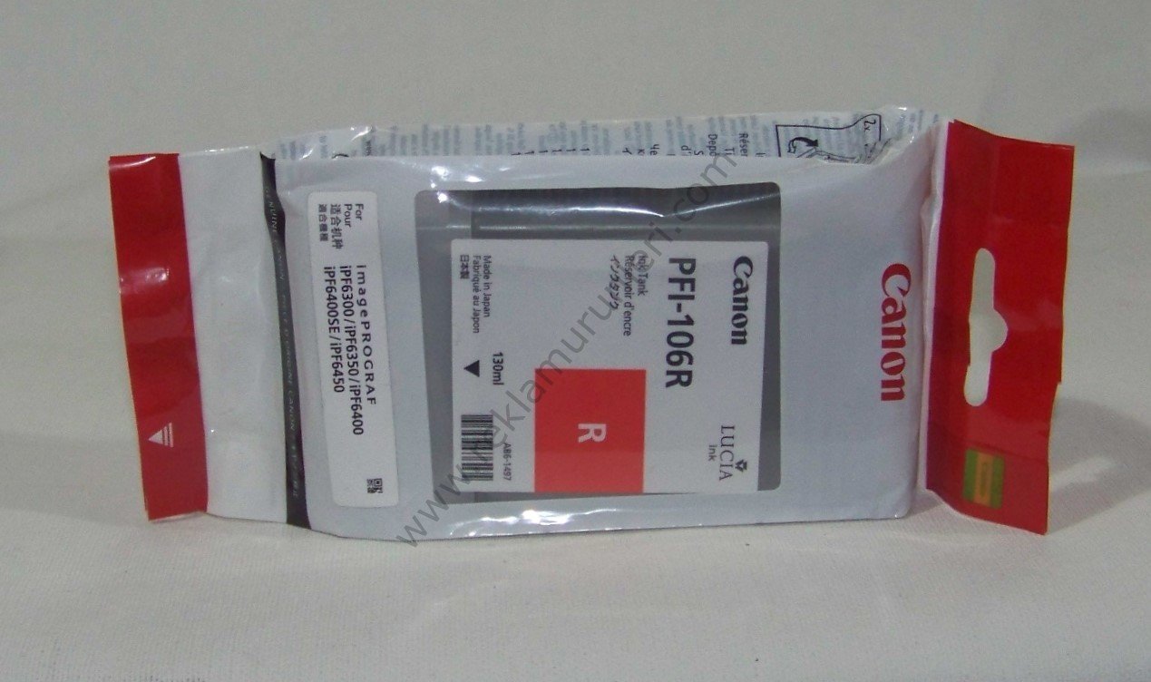 Canon Pfi-106R Red 130ml Kartuş