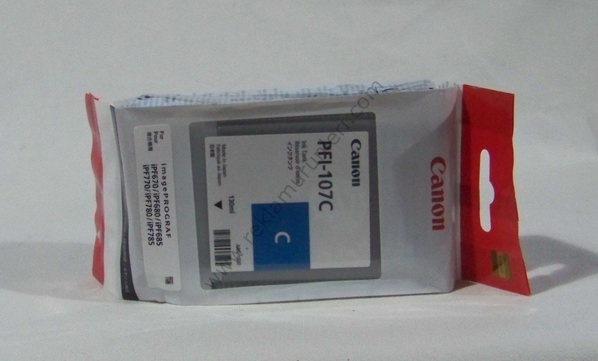 Canon PFI-107C Cyan Kartuş 130ml
