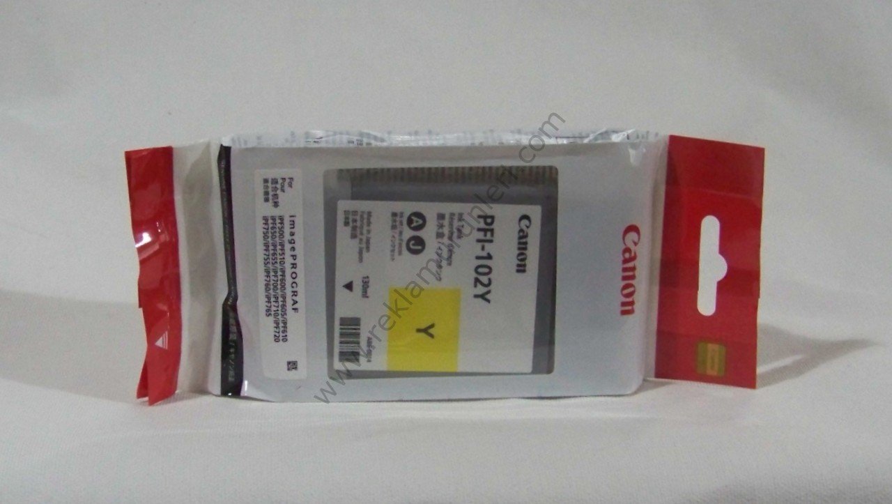 Canon PFI-102Y Yellow Kartuş 130ml