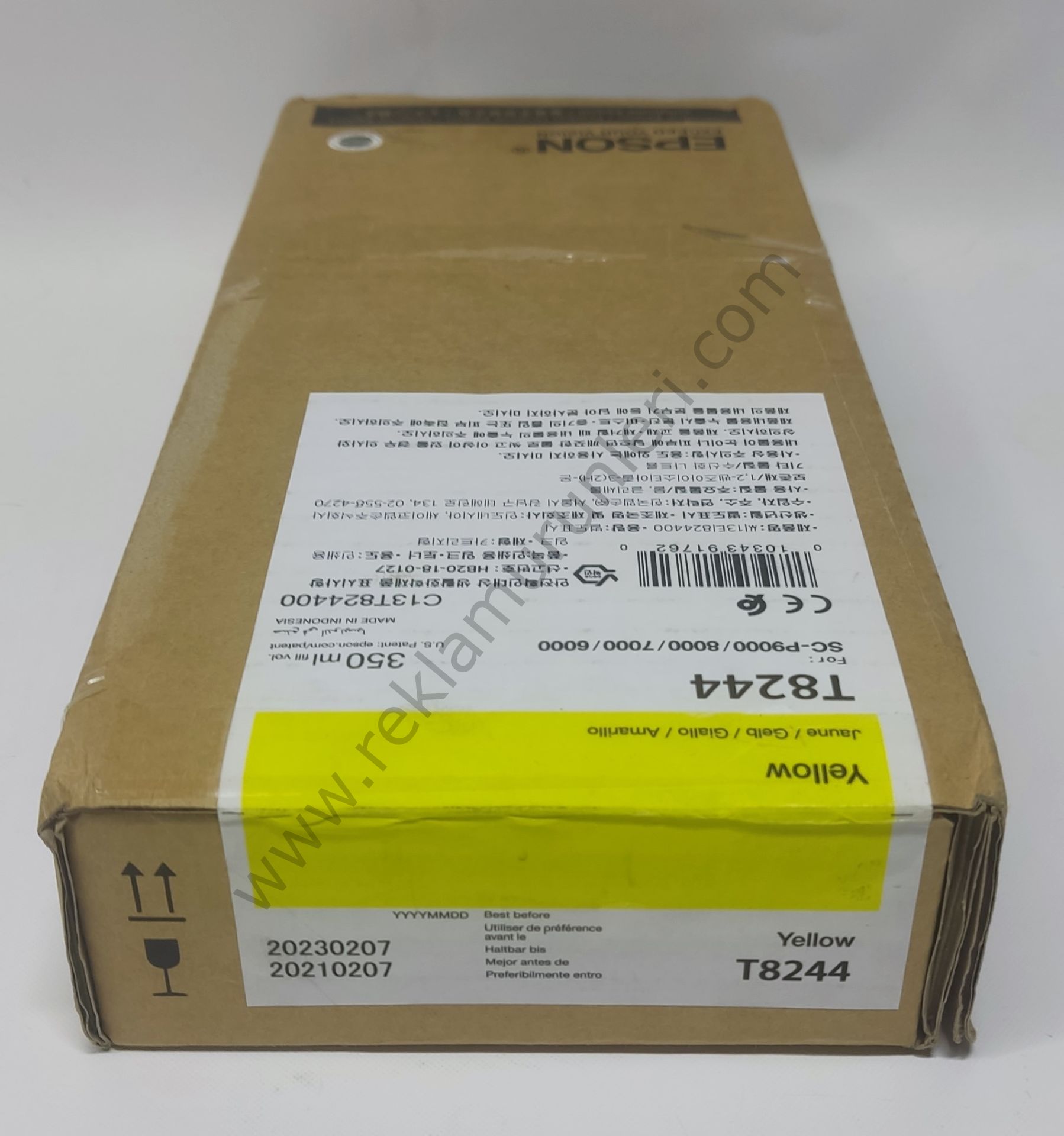 Epson T8244 Yellow 350ml Kartuş 2023 Tarihli