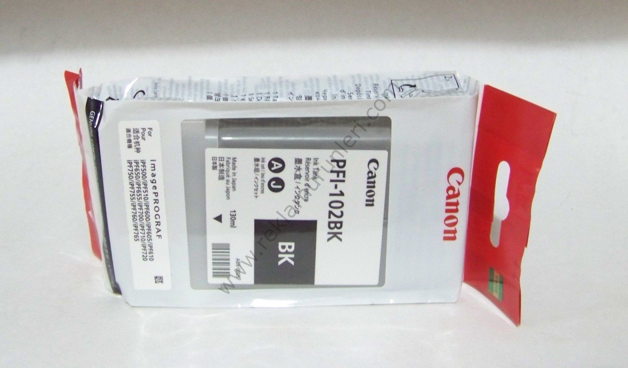 Canon PFI-102BK Photo Black Kartuş 130ml