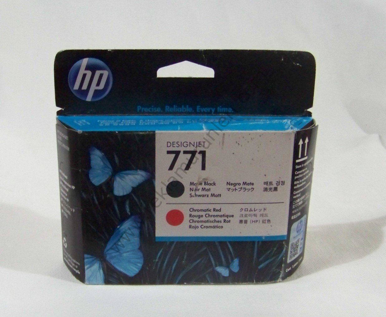 HP CE017A Matte Black/Chromatic Red Baskı Kafası