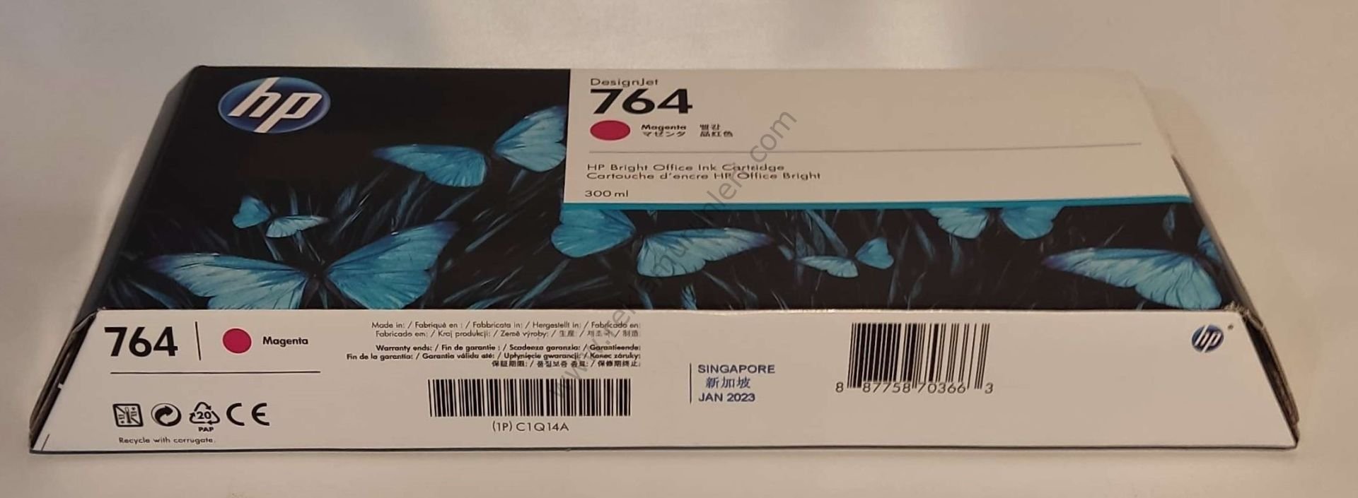HP C1Q14A Magenta Kartuş 300ml 2023 Tarihli