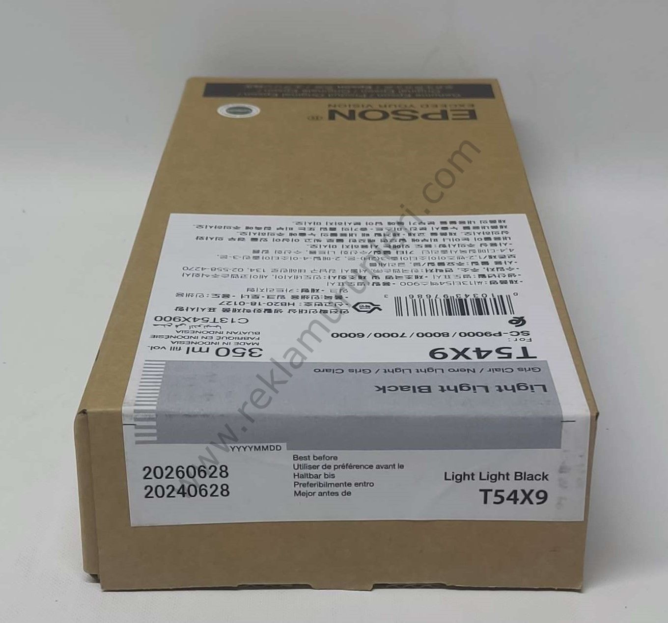 Epson T54X9 Light Light Black 350ml Kartuş 2026 Tarihli