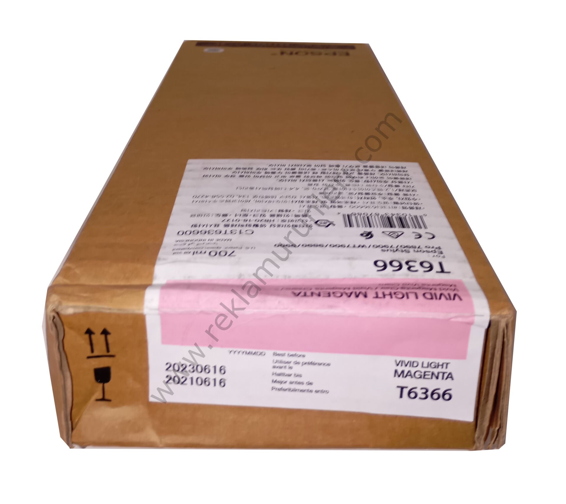 Epson T6366 Light Magenta 700ml Kartuş 2023 Tarihli