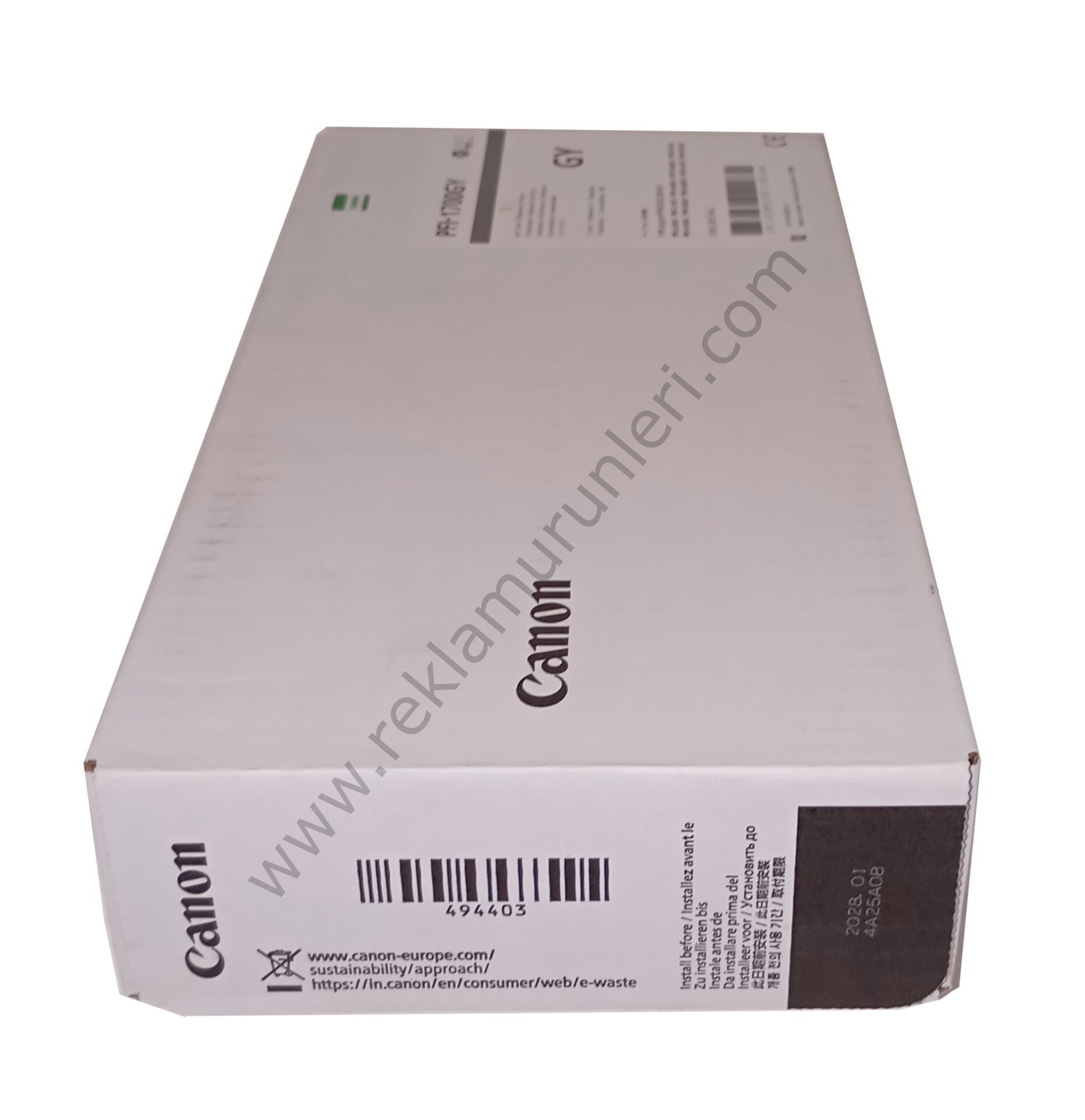 Canon PFI-1700GY Gray Kartuş 700ml 2028 Tarihli
