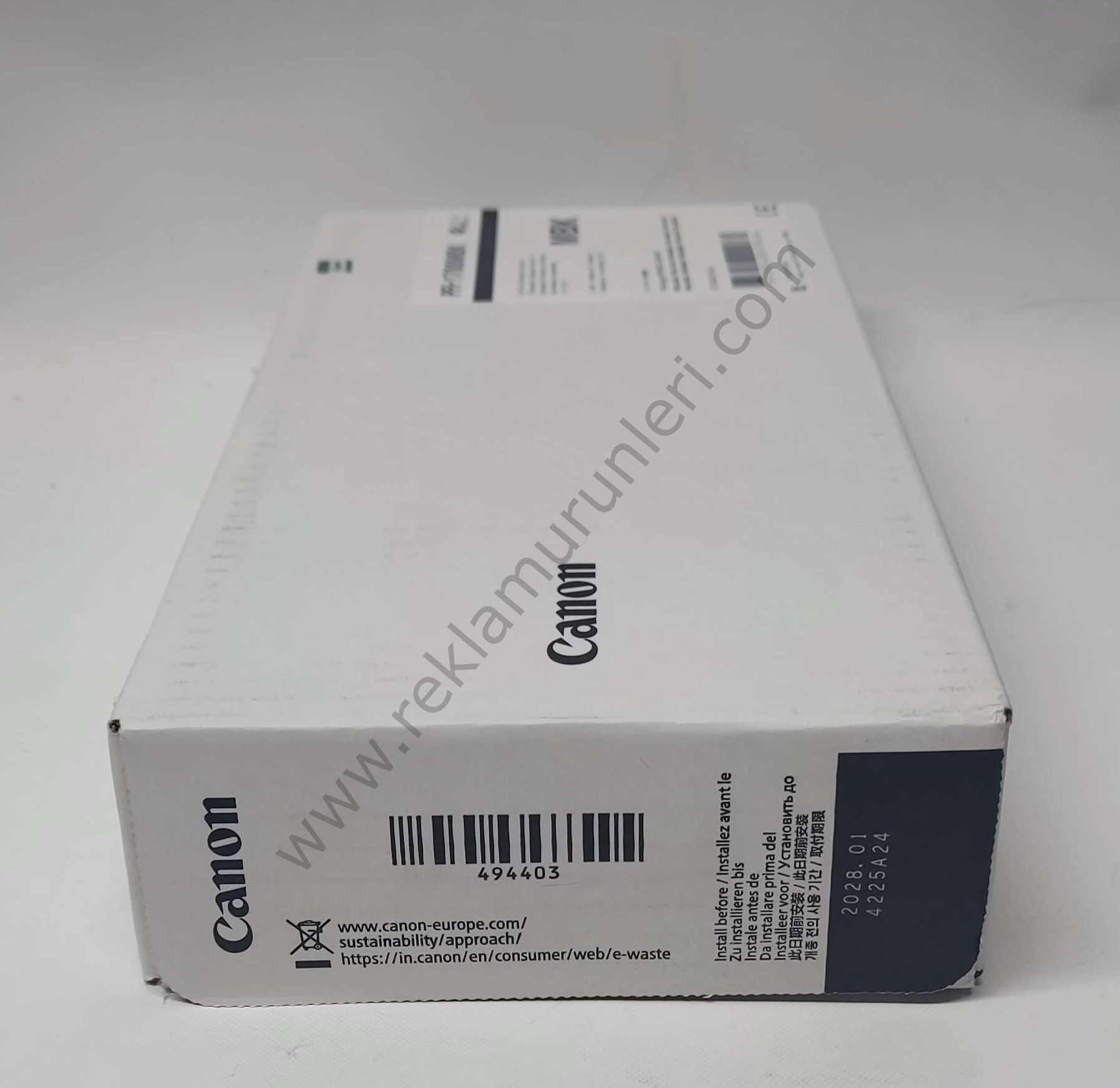 Canon PFI-1700MBK Matte Black Kartuş 700ml 2028 Tarihli