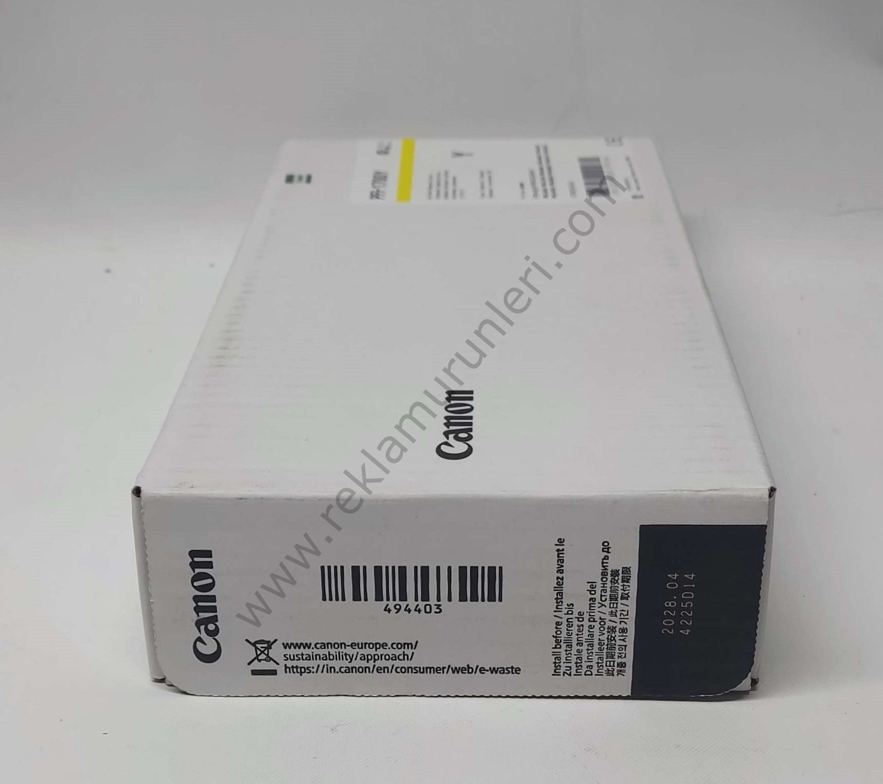 Canon PFI-1700Y Yellow Kartuş 700ml 2028 Tarihli