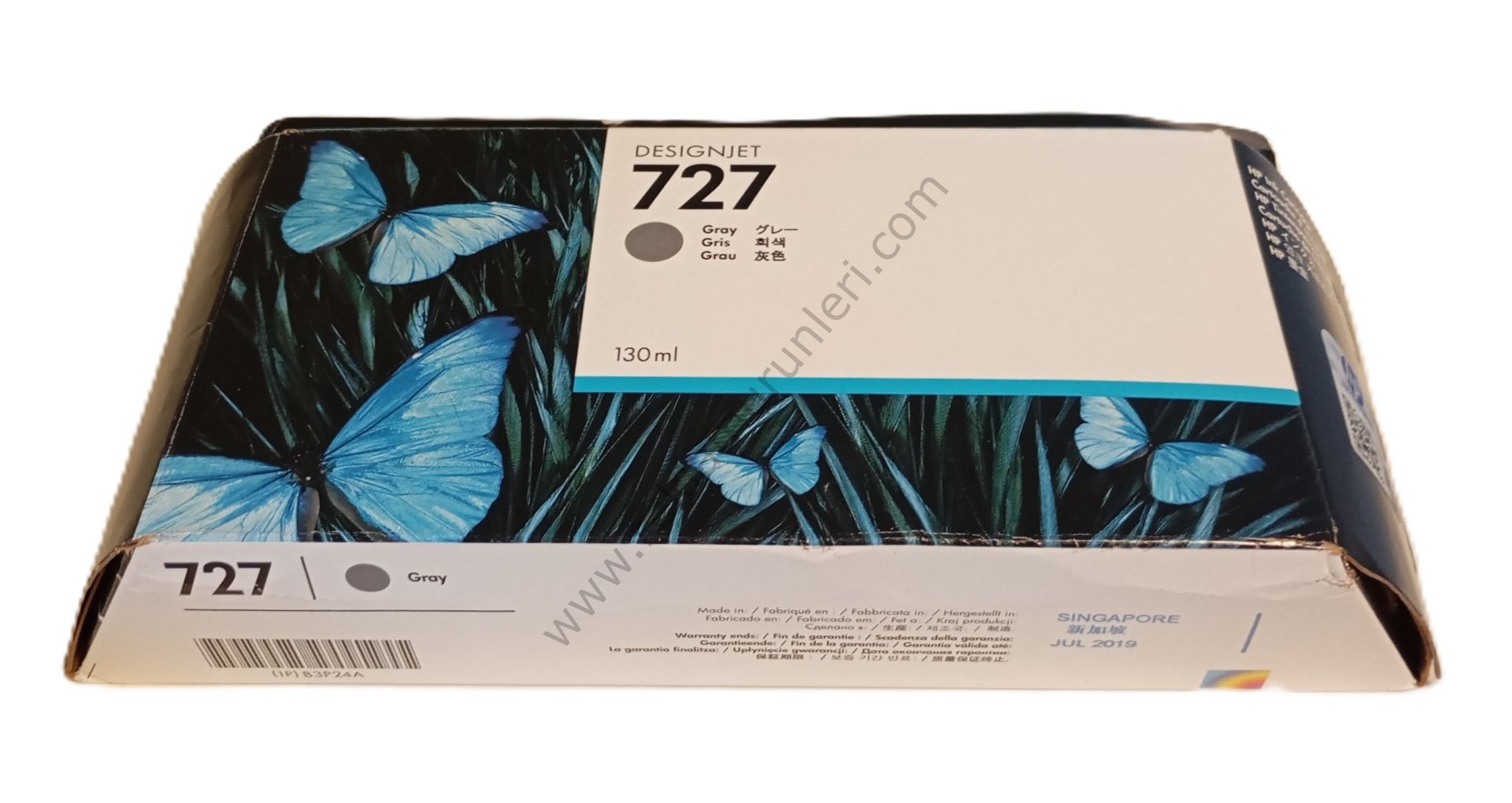 HP B3P24A Gray Kartuş 130ml 2019 Tarihli
