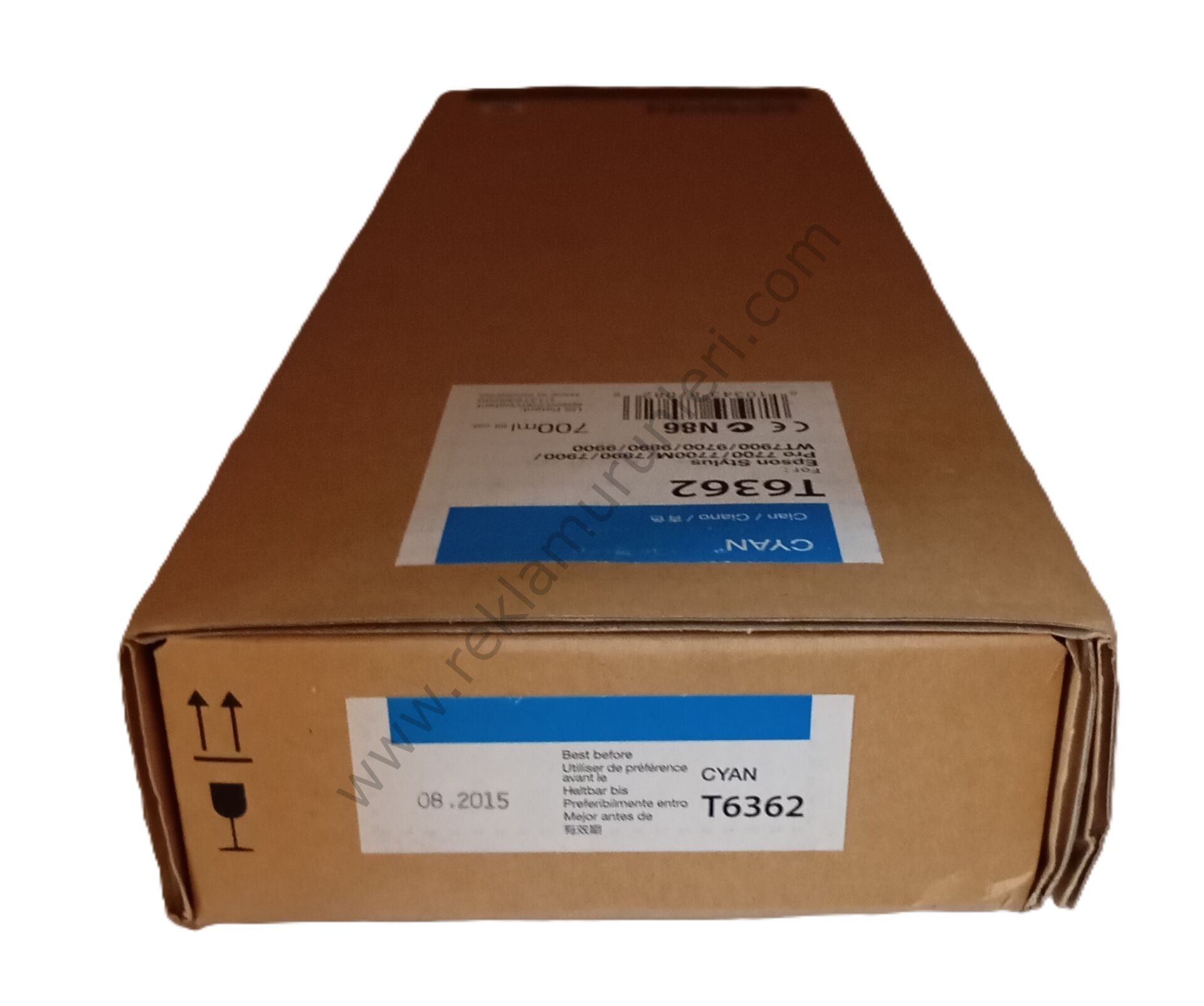 Epson T6362 Cyan 700ml Kartuş 2015 Tarihli