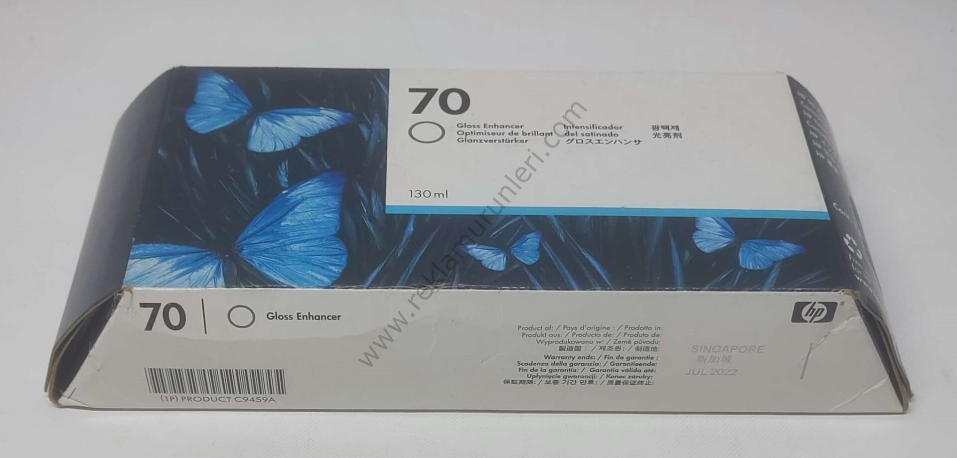 HP C9459A Gloss Enhancer Kartuş 130ml 2022 Tarihli