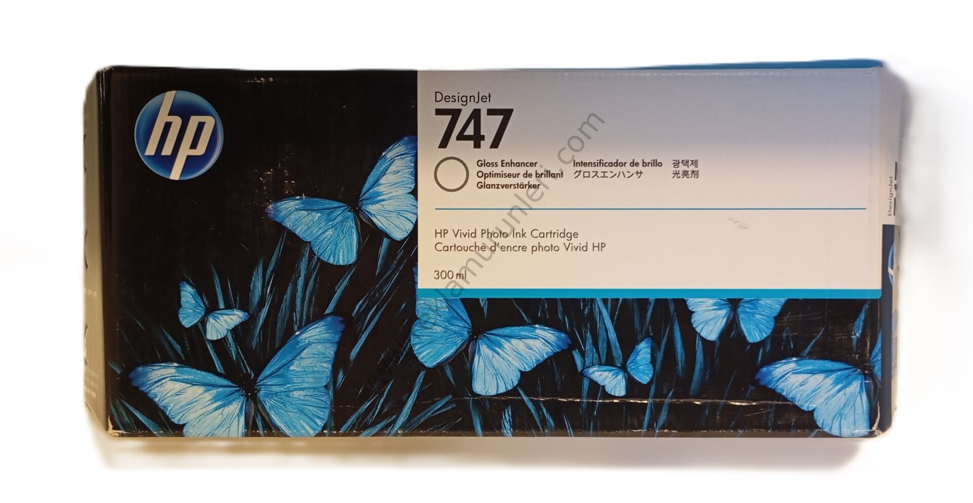 HP 747 P2V87A Gloss Enhancer Kartuş 300ml