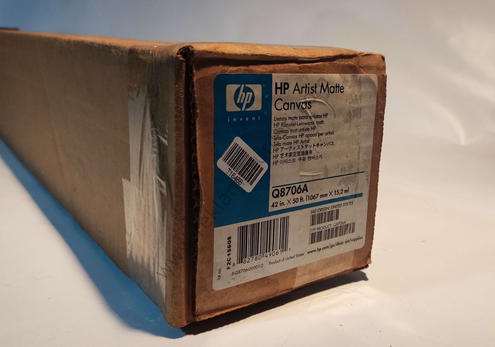 HP Q8706A Artist Matt Canvas 380g/m² (1067mmx15,2m)