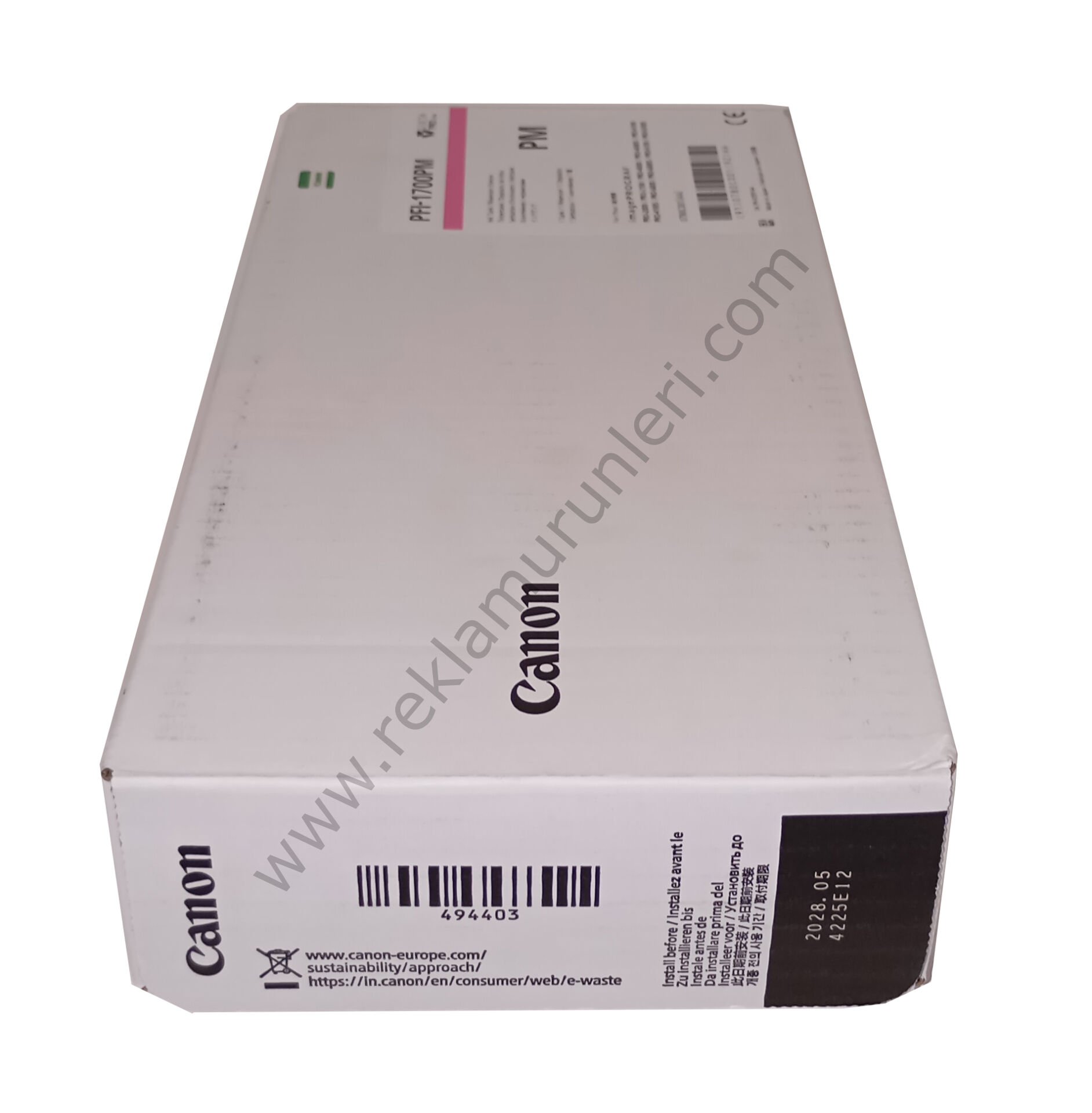 Canon PFI-1700PM Photo Magenta Kartuş 700ml 2028 Tarihli