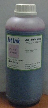 Encad 1000i / Kodak 1200i Dye Water Based Refil Ink 1.000ml Magenta