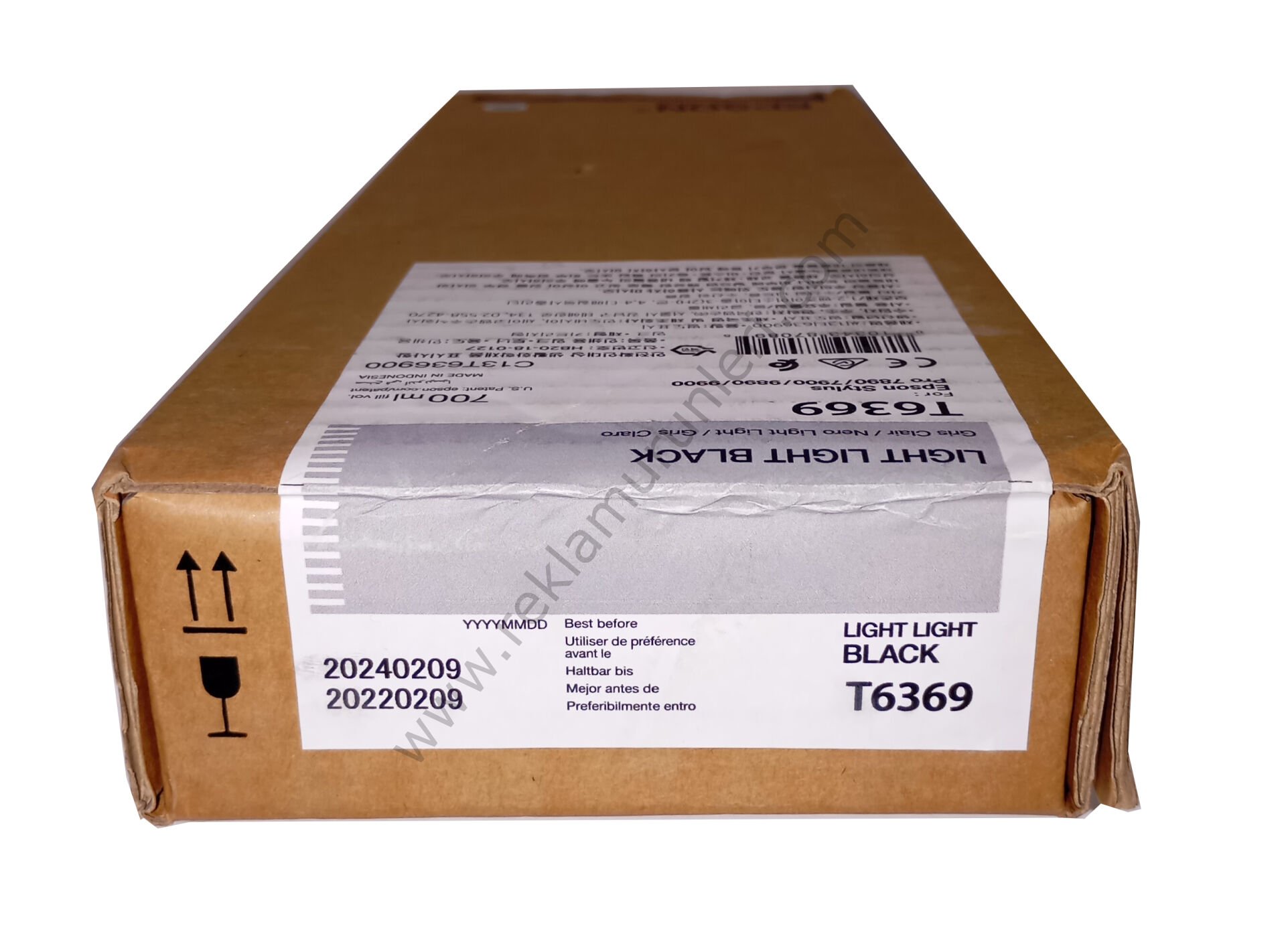 Epson T6369 Light-Light Black 700ml Kartuş 2024 Tarihli
