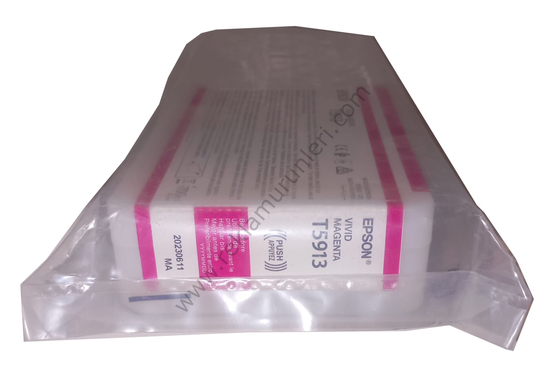 Epson T5913 Vivid Magenta 700ml Kartuş 2023 Tarihli