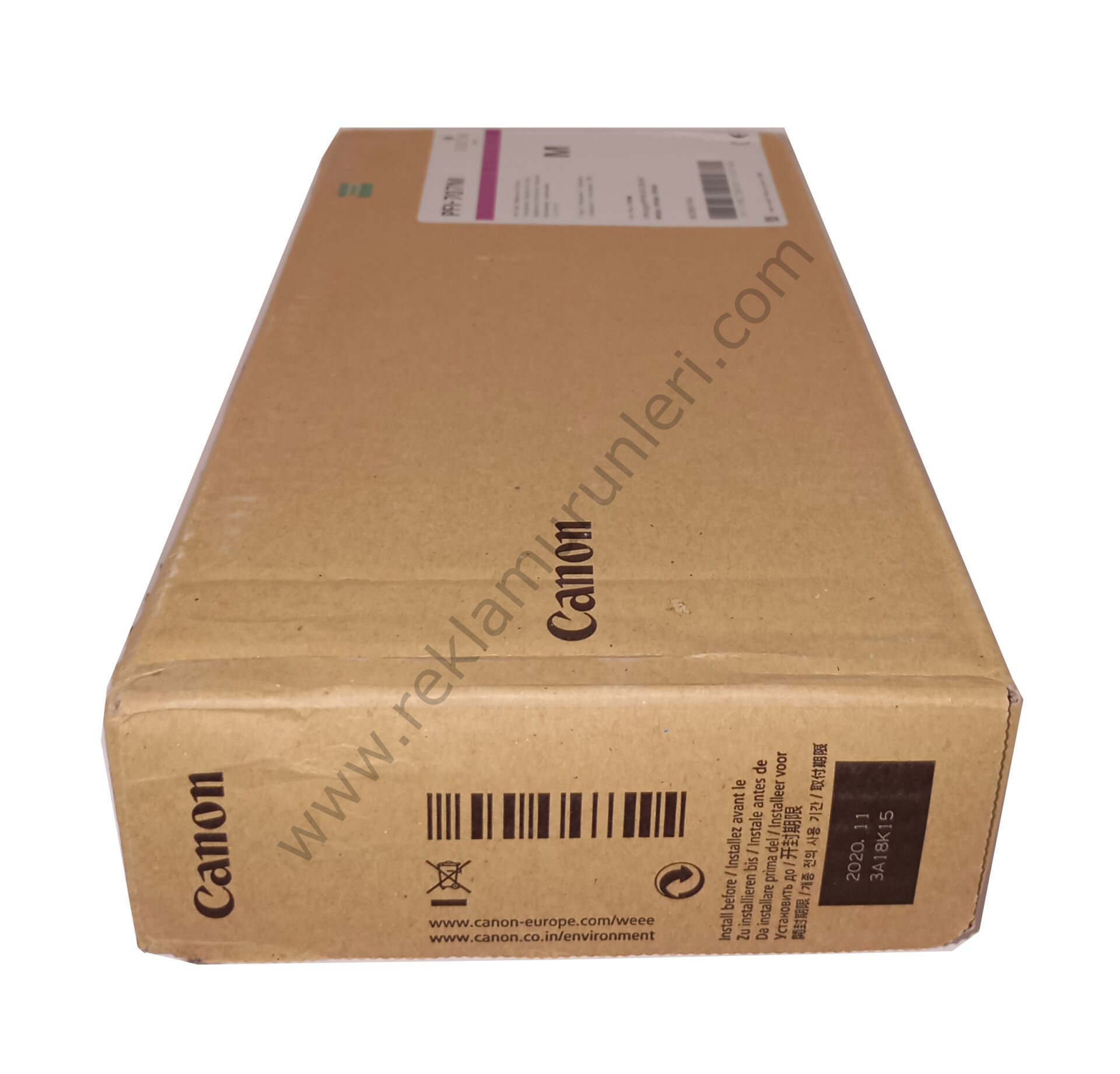Canon PFI 707M Magenta Kartuş 700ml 2020 Tarihli