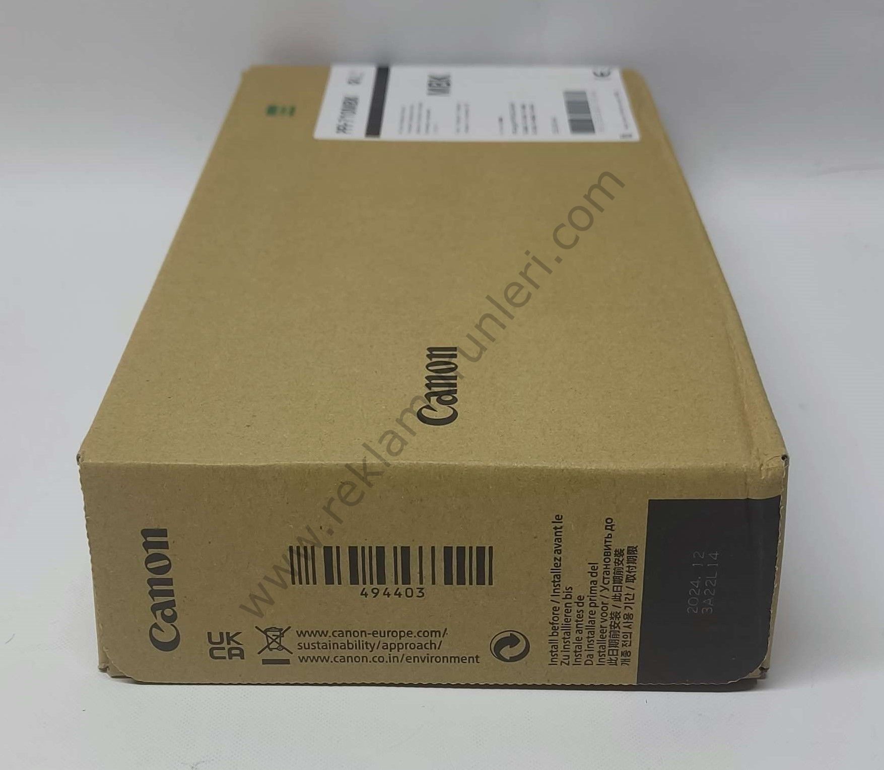 Canon PFI 710MBK Matt Black Kartuş 700ml 2024 Tarihli
