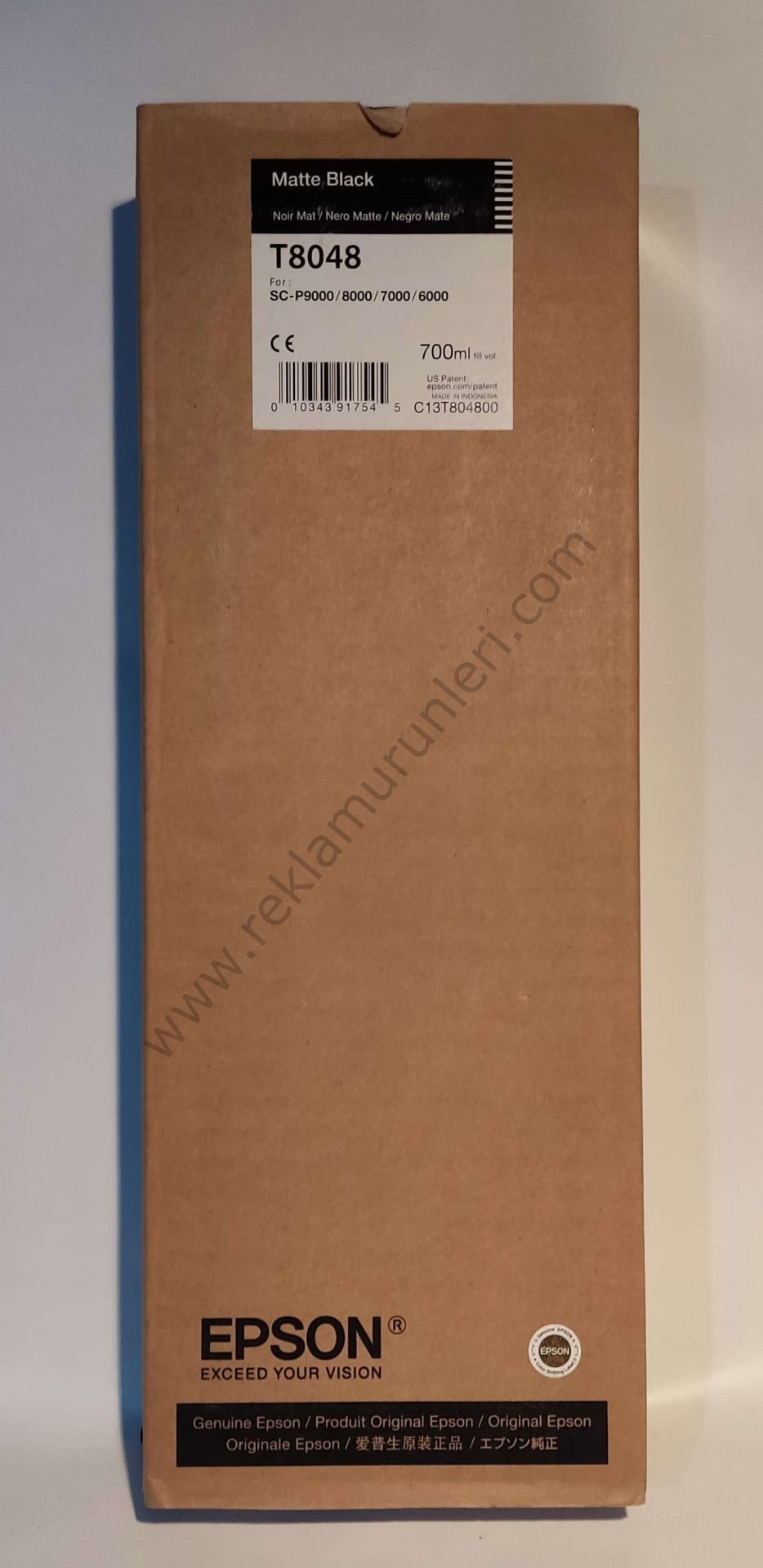 Epson T8048 Matte Black 700ml Kartuş
