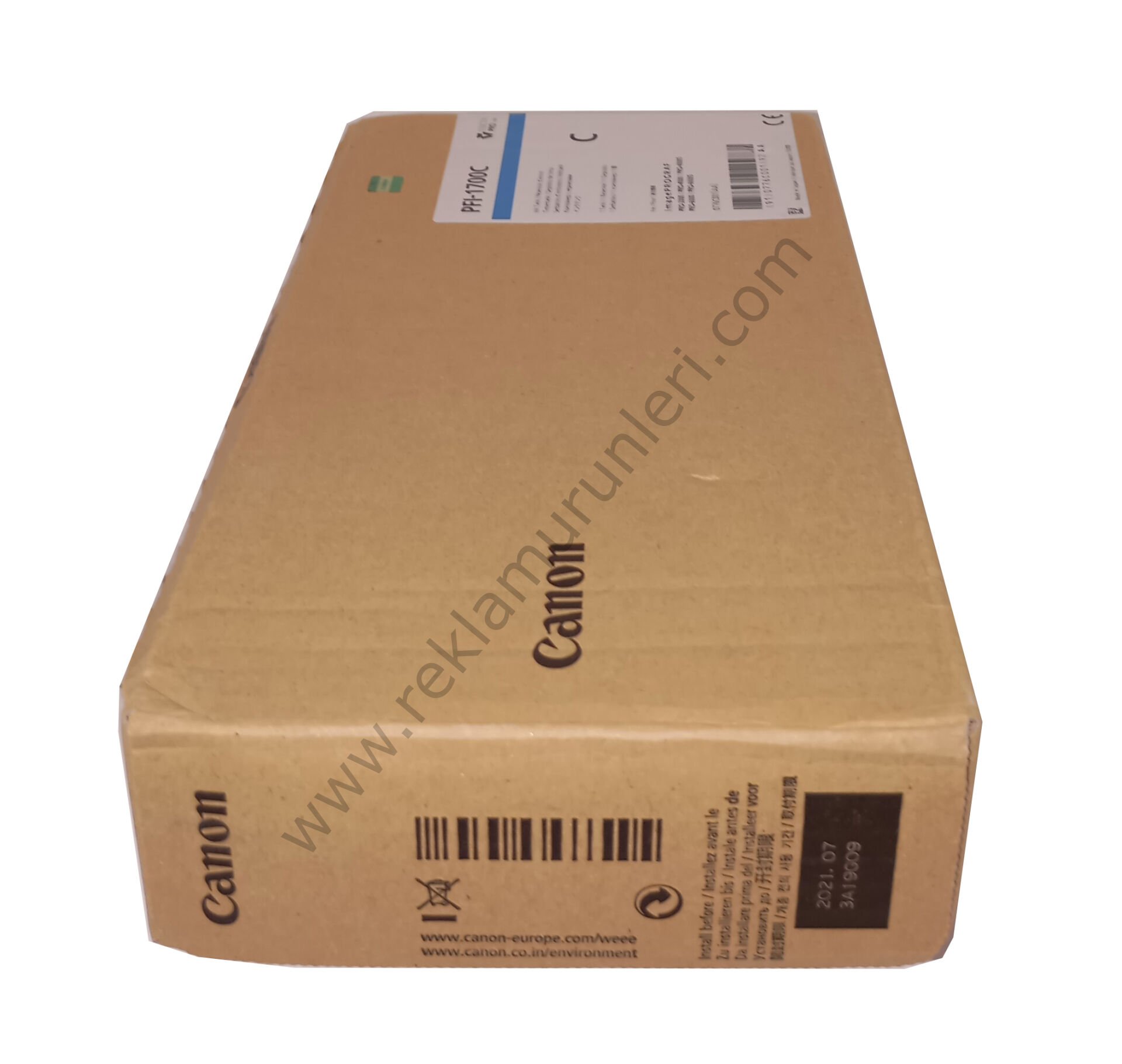 Canon PFI-1700C Cyan Kartuş 700ml 2021 Tarihli