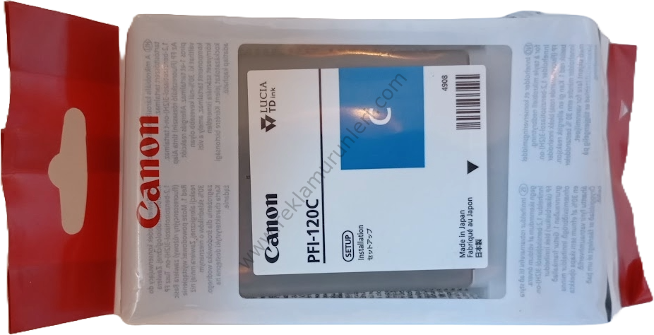 Canon Pfi-120C Cyan 130ml Kartuş Setup 90ml