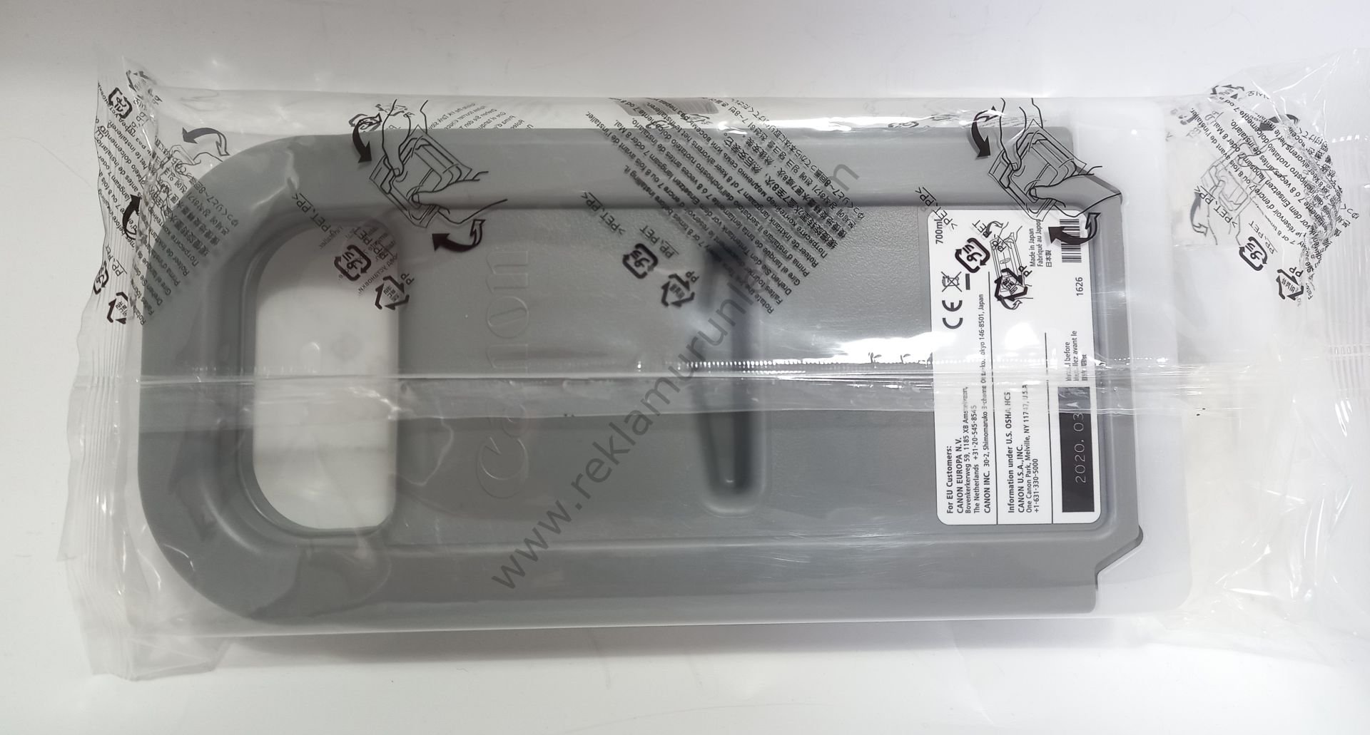 Canon PFI 706PC Photo Cyan Kartuş 700ml 2020 Tarihli