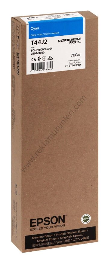 Epson T44J24 Cyan Kartuş 700ml