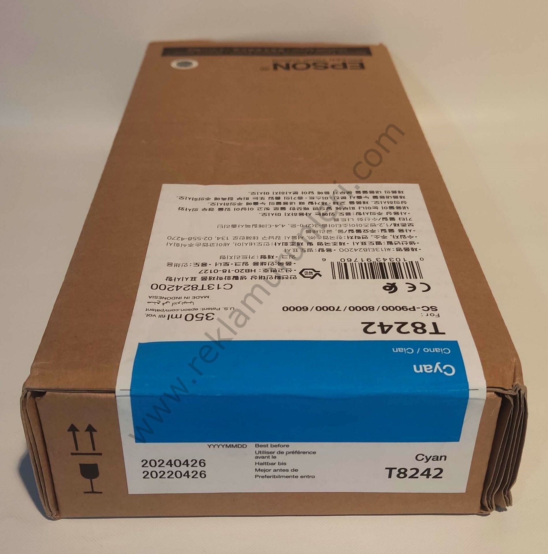 Epson T8242 Cyan 350ml Kartuş 2024 Tarihli