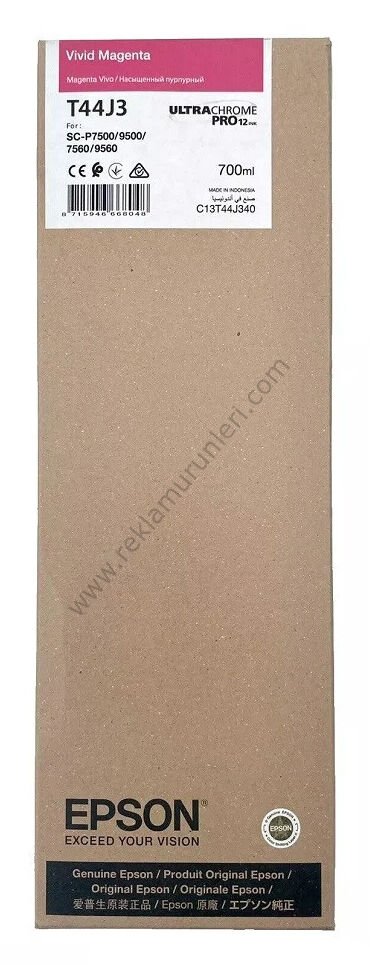 Epson T44J34 Vivid Magenta Kartuş 700ml