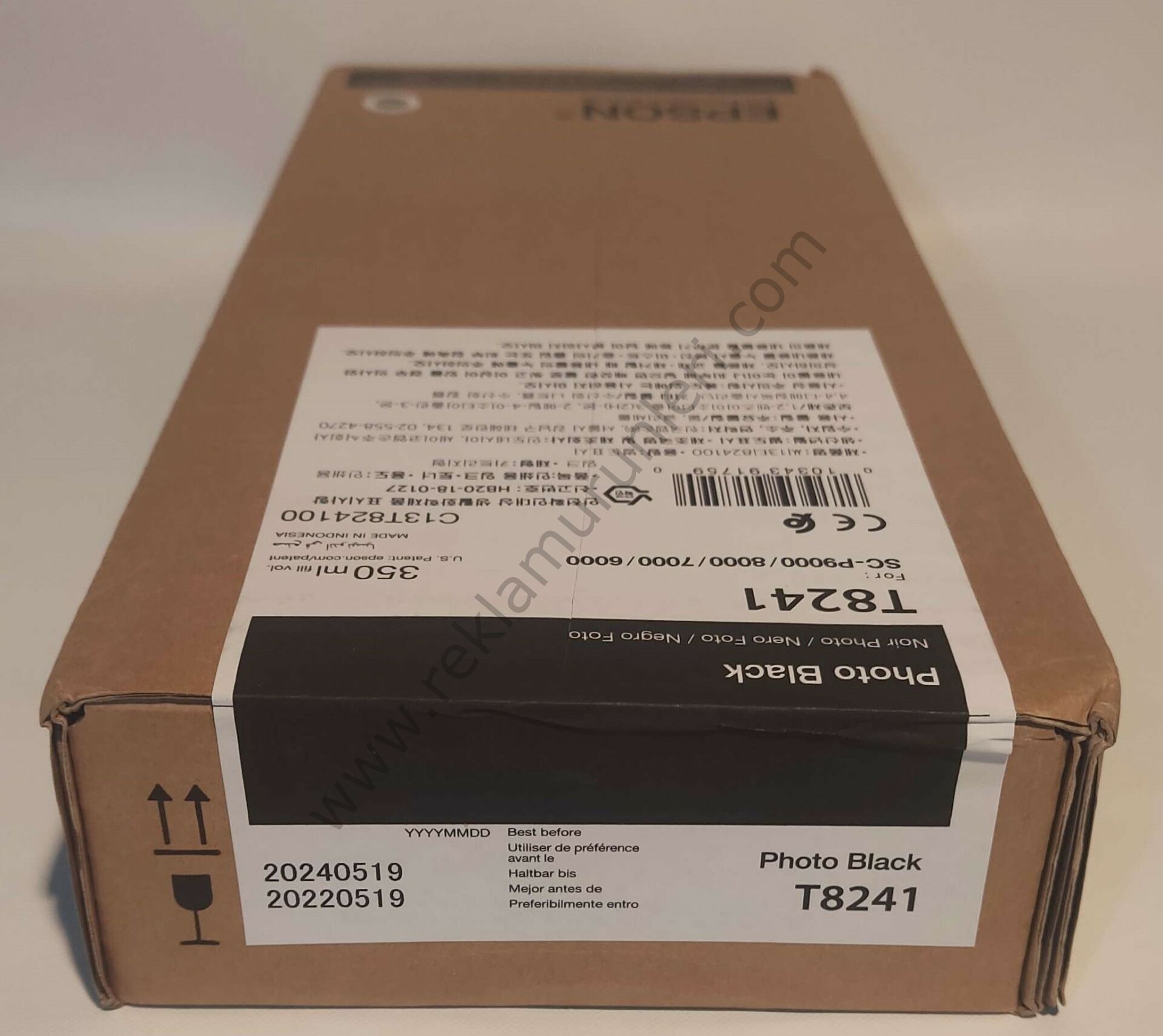 Epson T8241 Photo Black 350ml Kartuş 2024 Tarihli