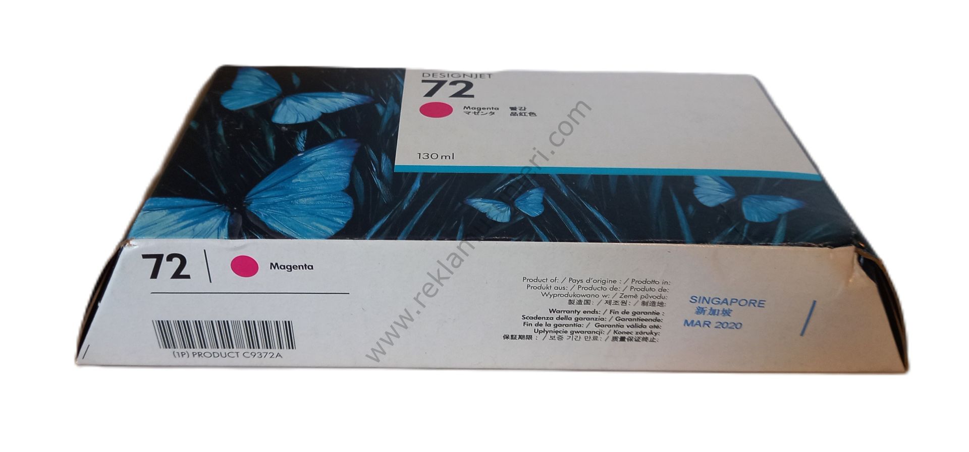 HP C9372A Magenta Kartuş 130ml 2020 Tarihli