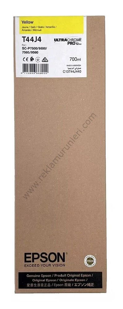 Epson T44J44 Yellow Kartuş 700ml