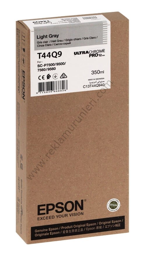 Epson T44Q94 Light Gray Kartuş 350ml