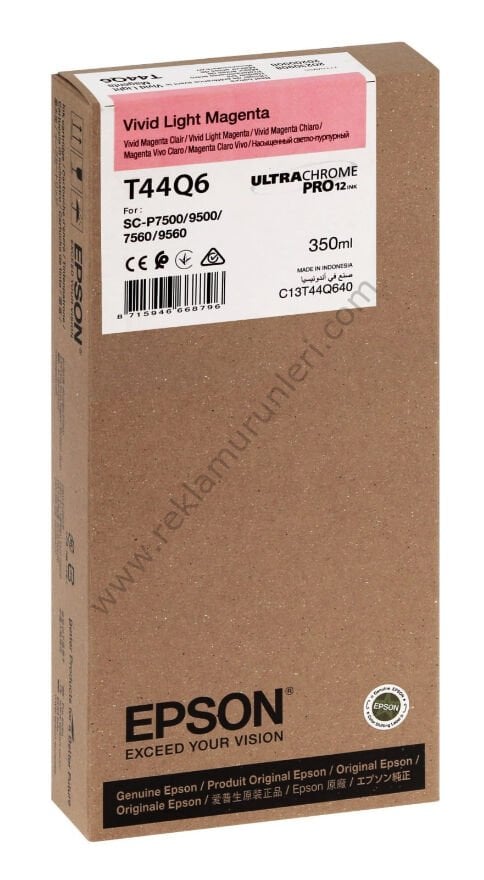 Epson T44Q64 Vivid Light Magenta Kartuş 350ml