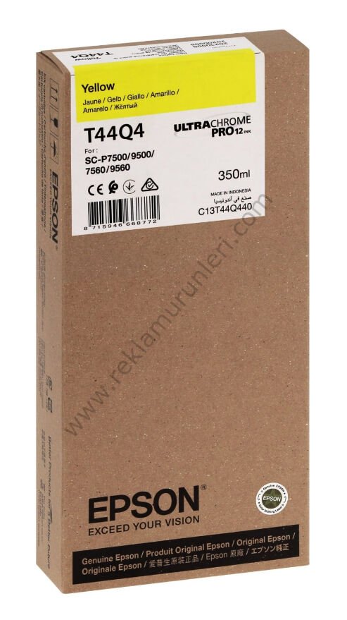 Epson T44Q44 Yellow Kartuş 350ml