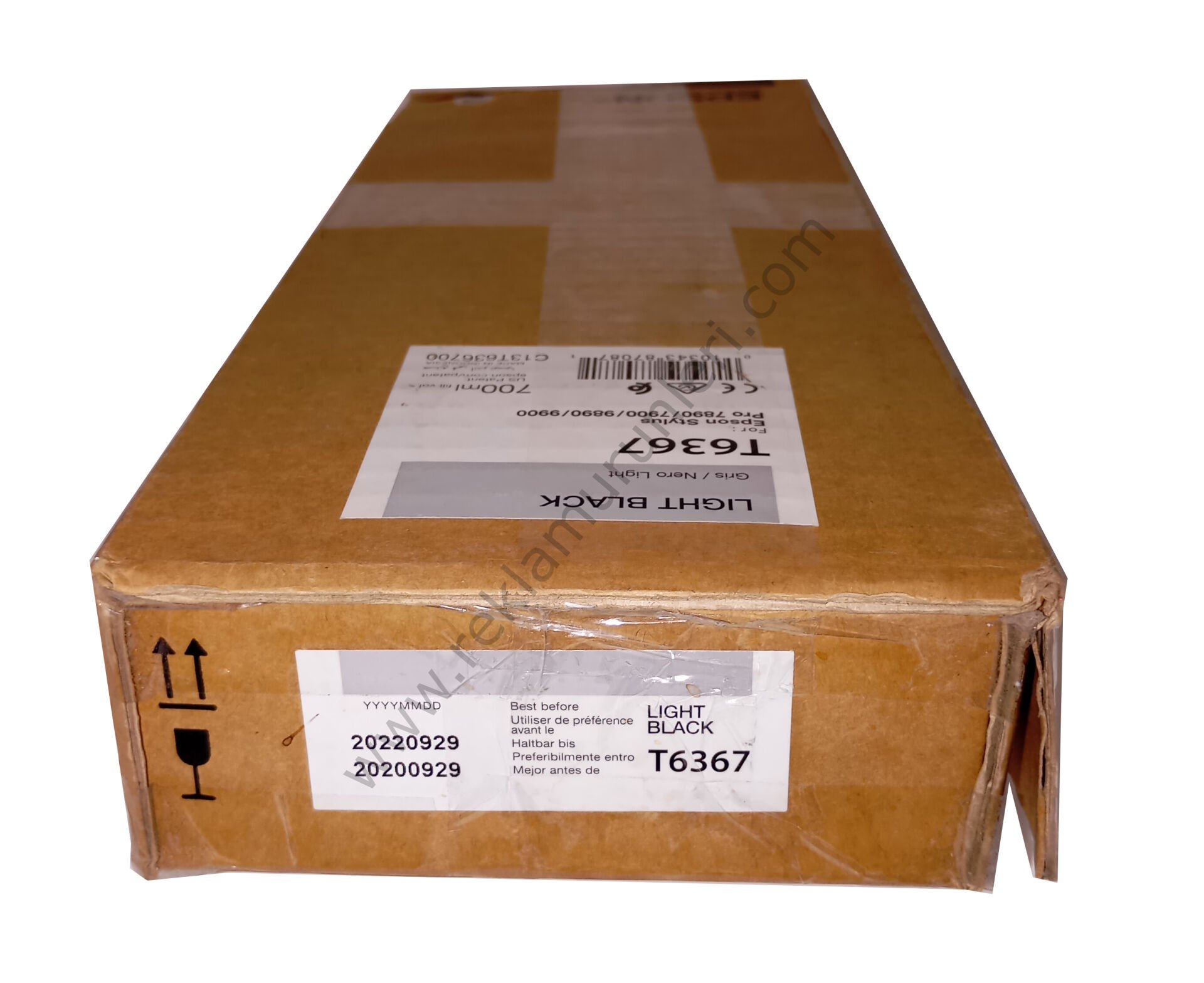 Epson T6367 Light Black 700ml Kartuş 2022 Tarihli