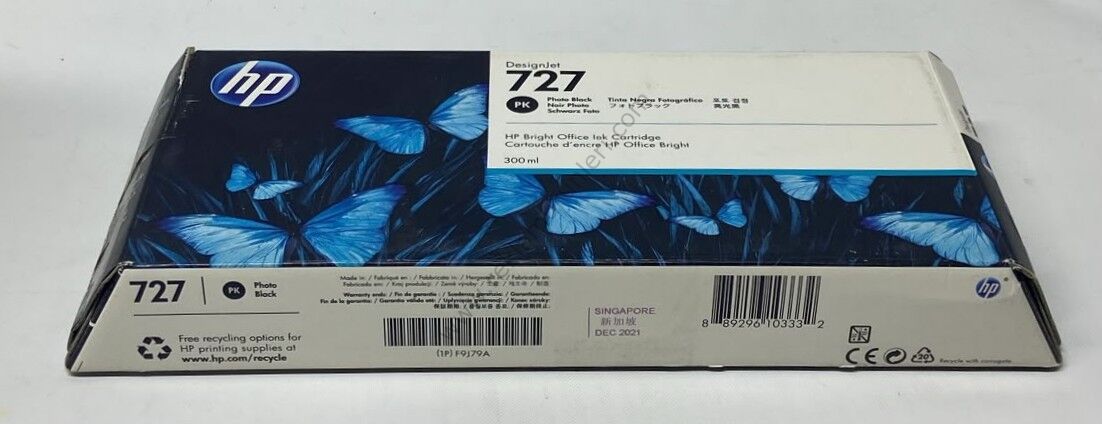 HP F9J79A Photo Black Kartuş 300ml 2021 Tarihli