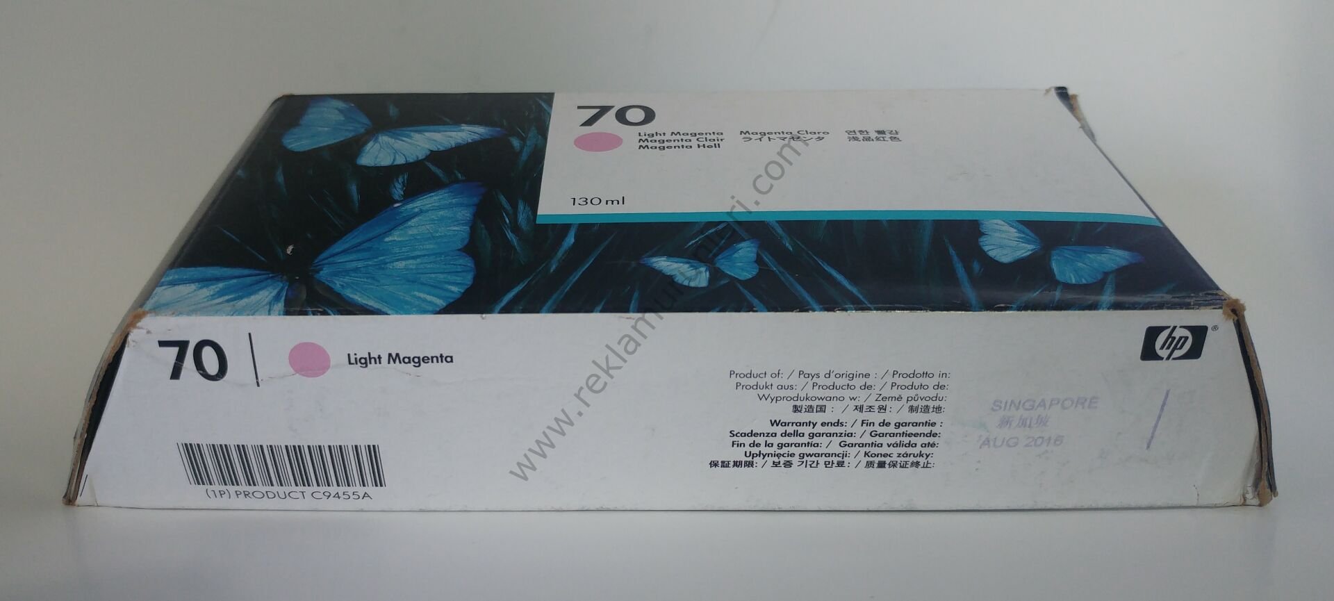 HP C9455A Light Magenta Kartuş 130ml 2016 Tarihli