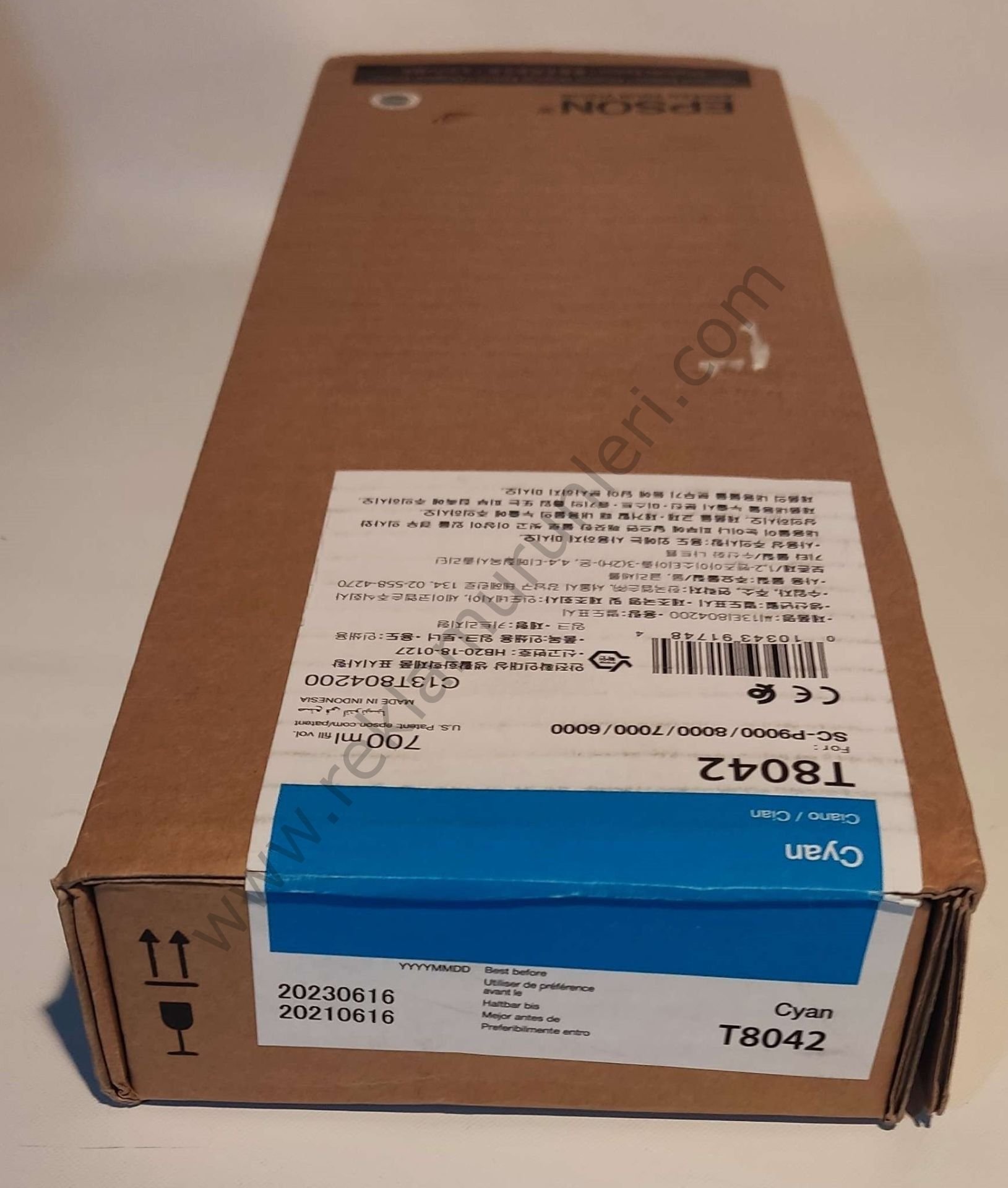 Epson T8042 Cyan 700ml Kartuş 2023 Tarihli