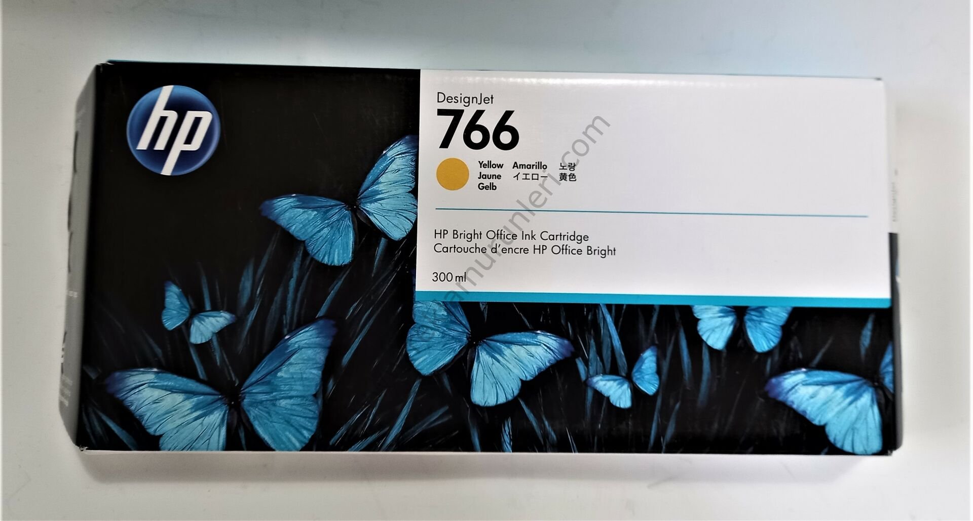 HP P2V91A Yellow Kartuş 300ml