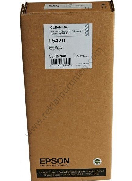 Epson T6420 WT7900 Temizleme Kartuşu