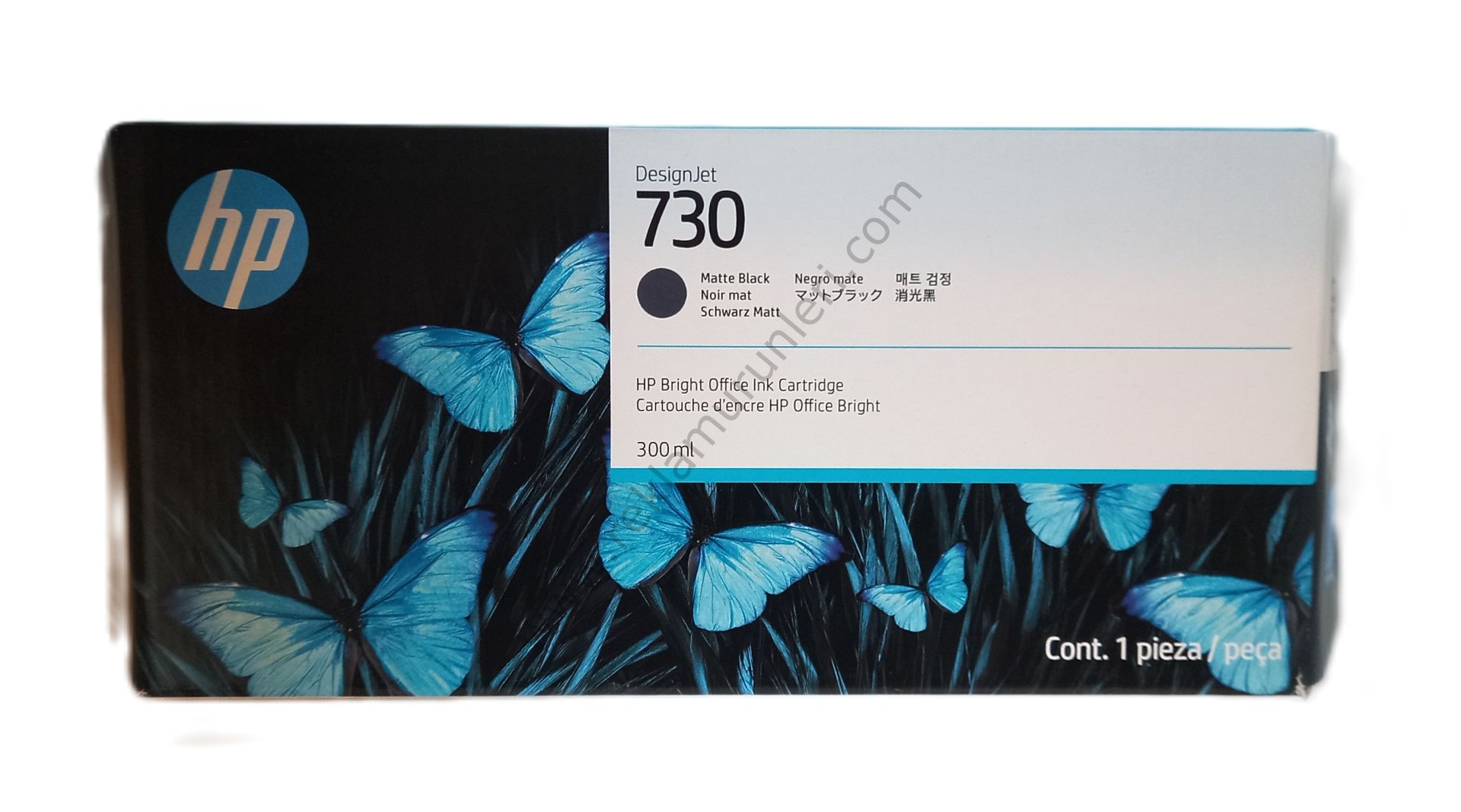 HP P2V71A Matte Black Kartuş 300ml