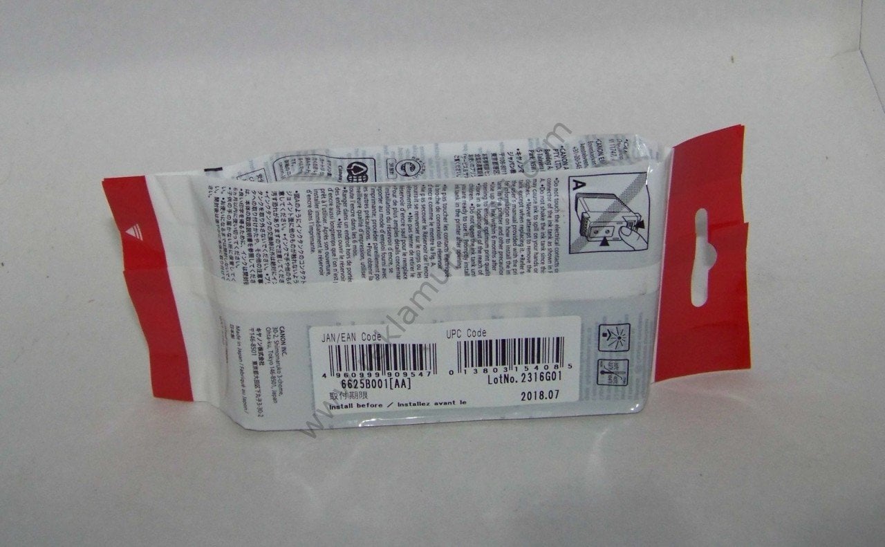 Canon Pfi-106PC Photo Cyan 130ml Kartuş 2018 Tarihli