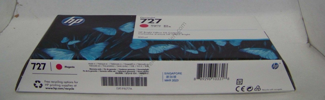 HP F9J77A Magenta Kartuş 300ml 2023 Tarihli