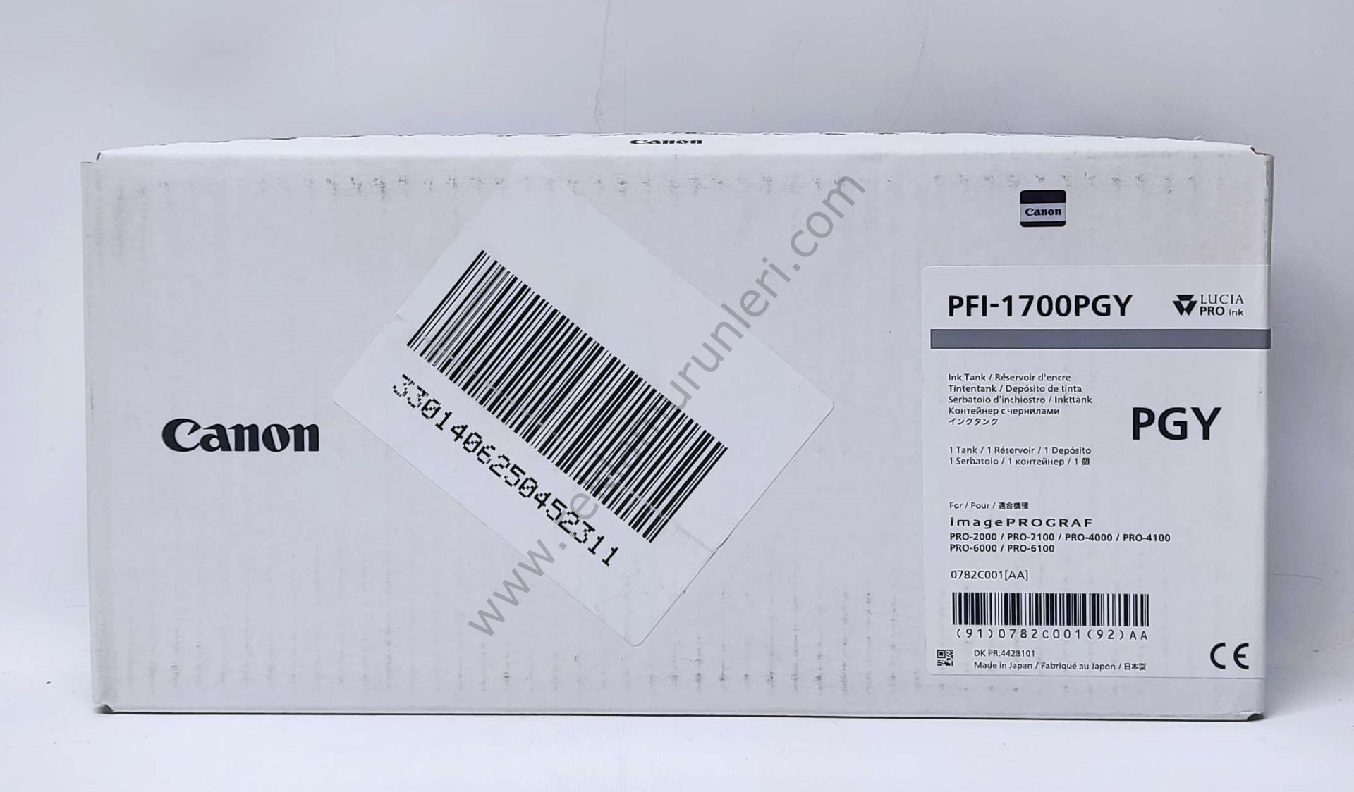 Canon PFI-1700Pgy Photo Gray Kartuş 700ml