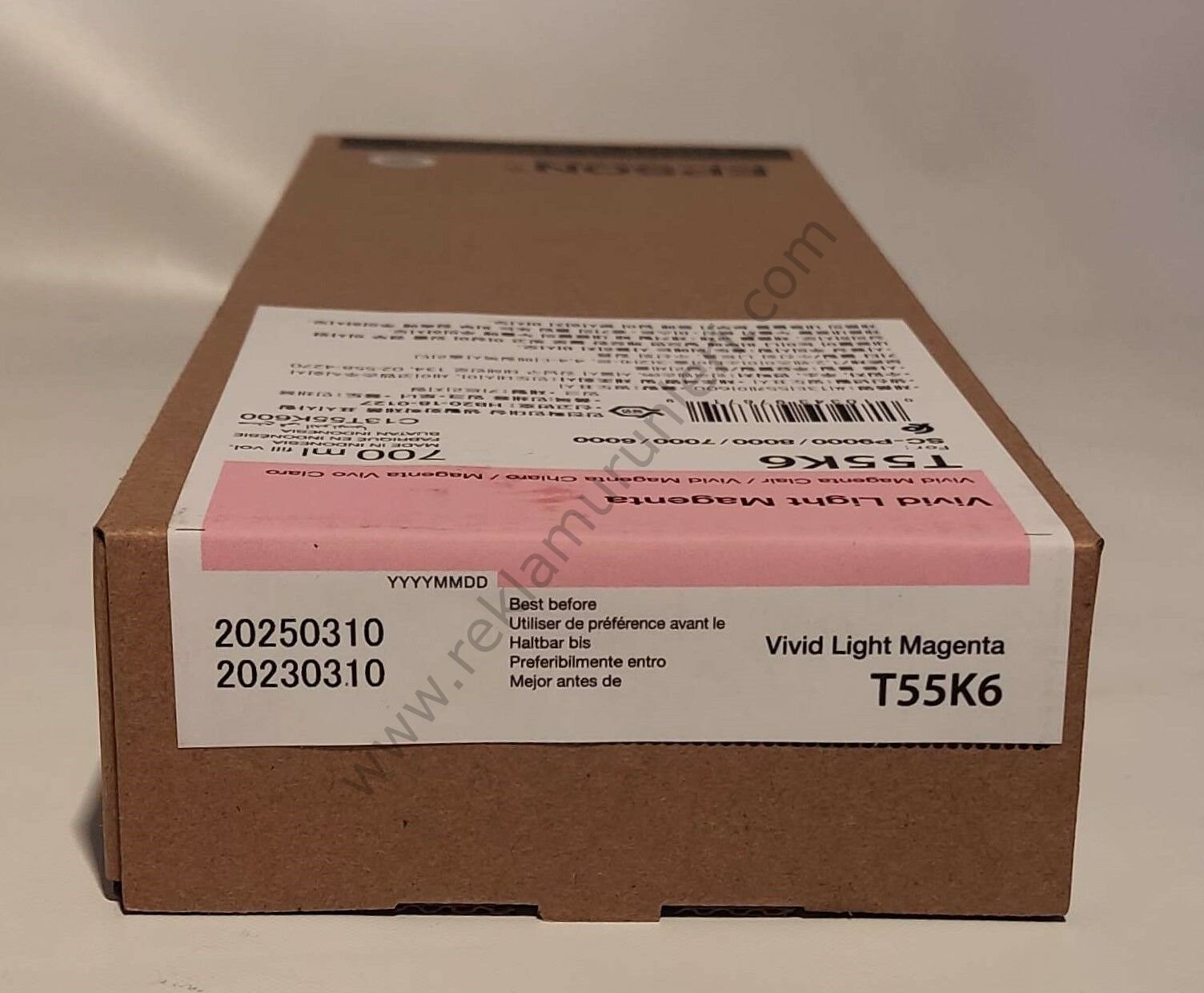 Epson T55K6 Light Magenta 700ml Kartuş 2025 Tarihli