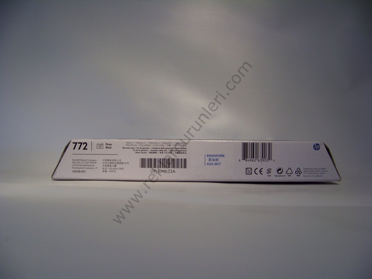 HP CN633A Photo Black Kartuş 300ml 2017 Tarihli
